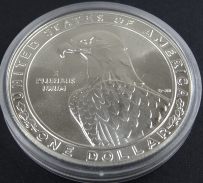 1983-P Olympic Unc Silver Dollar US Mint Commemorative $1 Box