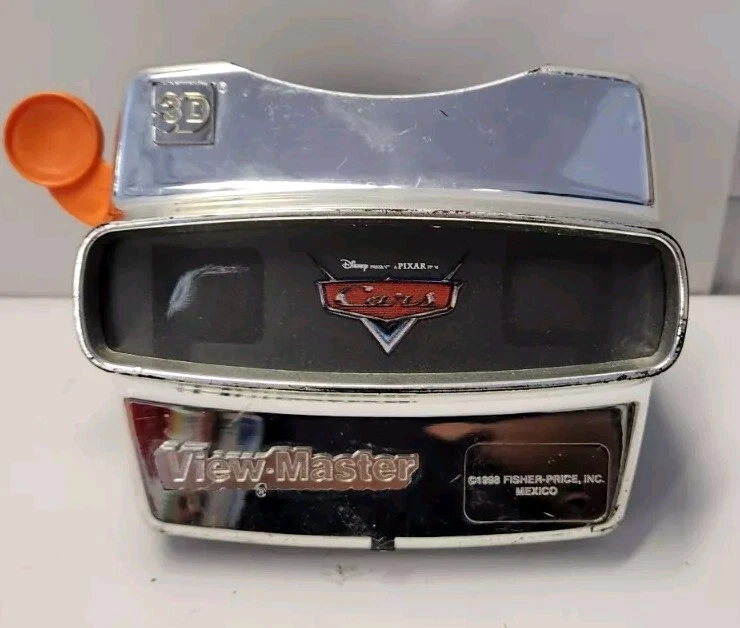 Disney Pixar Cars Fisher-Price View-Master Visor 3D Acabado Cromo Foto 2 de 4