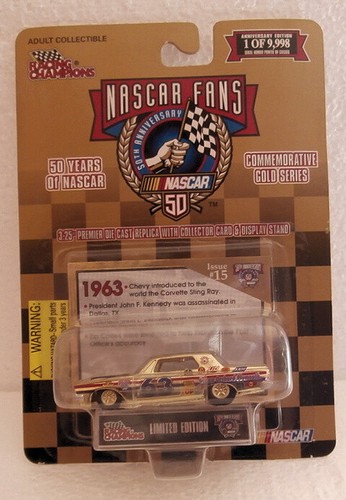 NASCAR 50th Anniversary "Nascar Fans" COMMEMORATIVE Gold *1of 9,998 (2) - Picture 44 of 51