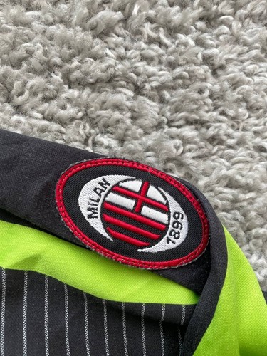 Camiseta de fútbol vintage 1996 1997 Lotto AC Milan portero manga larga - Imagen 8 de 10