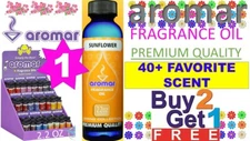 Buy 2 Get 1 FREE Aromar Fragrance Essential Oil 65ml 40+Premium Aromatherapy Oil