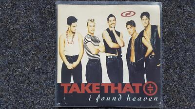 Take That/ Robbie Williams - I found heaven/ I'm out 7'' Single