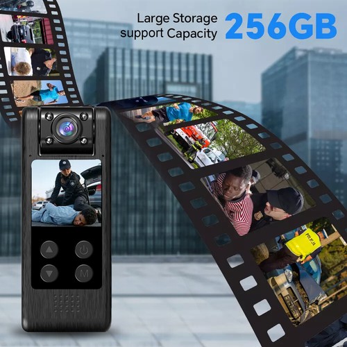 4K HD Mini Camera WiFi Portable Sports Digital Video Recorder Police Body Camera - Picture 11 of 24