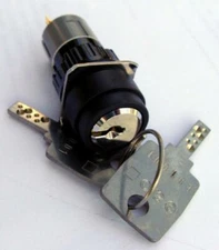 "NEW" EAO SWITCH - 51-417.036K - Switch, Keylock,  2 Normally Open Contacts, New