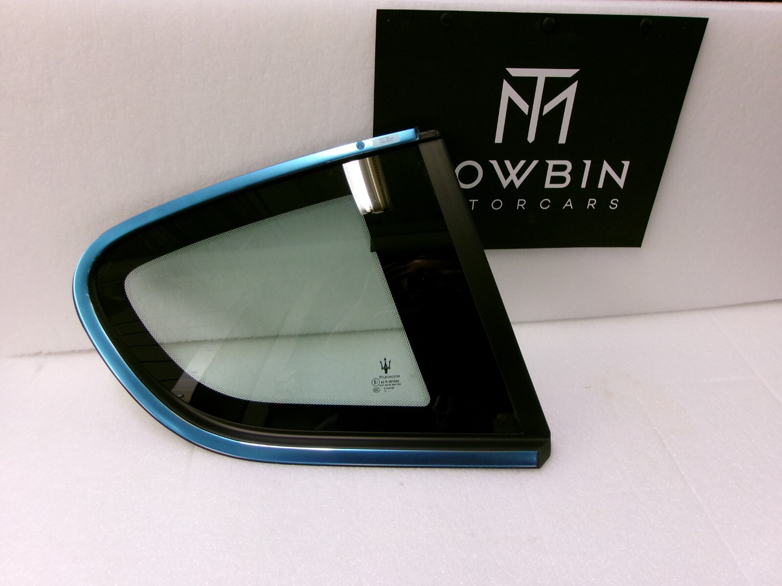 Maserati GranTurismo M145 Coupe Rear Right Side Quarter Window Glass 80088200