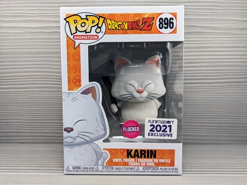 KARIN 896 Funko Pop Flocked Dragonball Z DBZ Dragon Ball Funimation Ex [Vaulted]