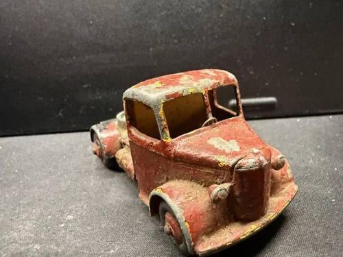 Vintage possibly as unsure Dinky Toys 521 Bedford Articulated Truck Red