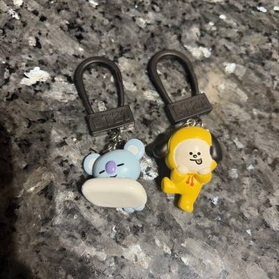 BT21 Lot Of 2 Blind Bag Keychains