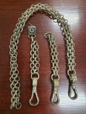 Caballeros Templarios Espada Cinturón Colgador Cadenas, Juego de 3, Color Plata, Vintage
