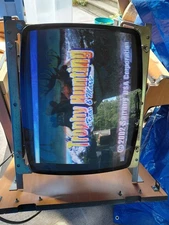  19 Inch CRT Monitor And Chassis Sharp Image Serial #99030203 Working 