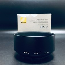 Mint /Box Nikon Lens Hood HS-7 for 58mm f/1.2S 80mm f/2.8S Snap-On from Japan