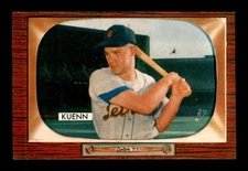 1955 Bowman Var #132 Harvey Kueen Error NM X3246566