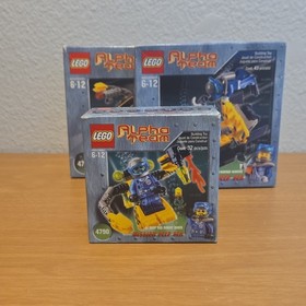 ALL NEW LEGO Alpha Team Mission Deep Sea Lot 4790 4791 4792