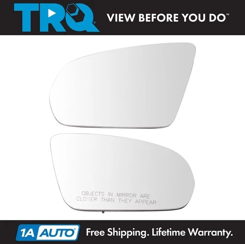 TRQ Mirror Glass Set Fits 2014-2022 Mercedes-Benz