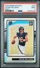 Caleb Williams 2024 Donruss Optic Holo #201 RC PSA 9 Mint Bears Rated Rookie