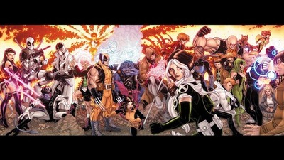 Marvel comics wolverine xmen beast deadpool gambit Custom Gaming Mat Desk 6257