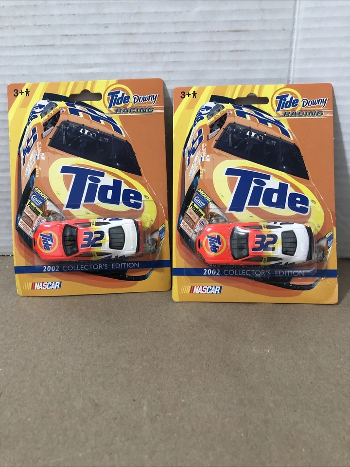 Ricky Craven NASCAR Tide Downy Racing Car 2002 Edición Coleccionista #32 Lote de 2 Foto 2 de 4