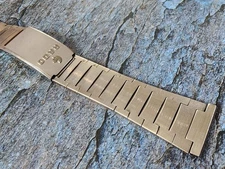 Nos BRACELET RADO SILVER COLOR 20MM Straight end Unique Sold links.