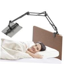 Tablet Holder for Bed, Adjustable Tablet Phone Bed Stand Mount with 360° 