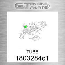 1803284C1 TUBE fits INTERNATIONAL TRUCK (Surplus Open Box)