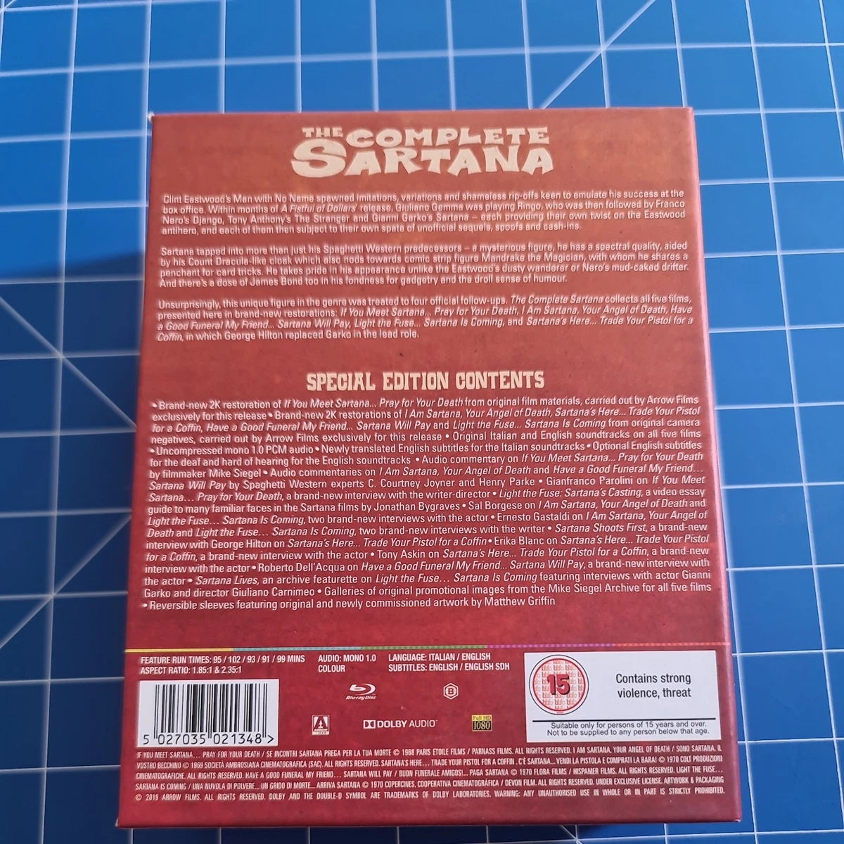 The Complete Sartana (Arrow) (Blu-ray) (Box Set)