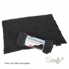 Scruffs Noodle Mat for Dogs  Pets  Quick Drying Rug Grey brown sage