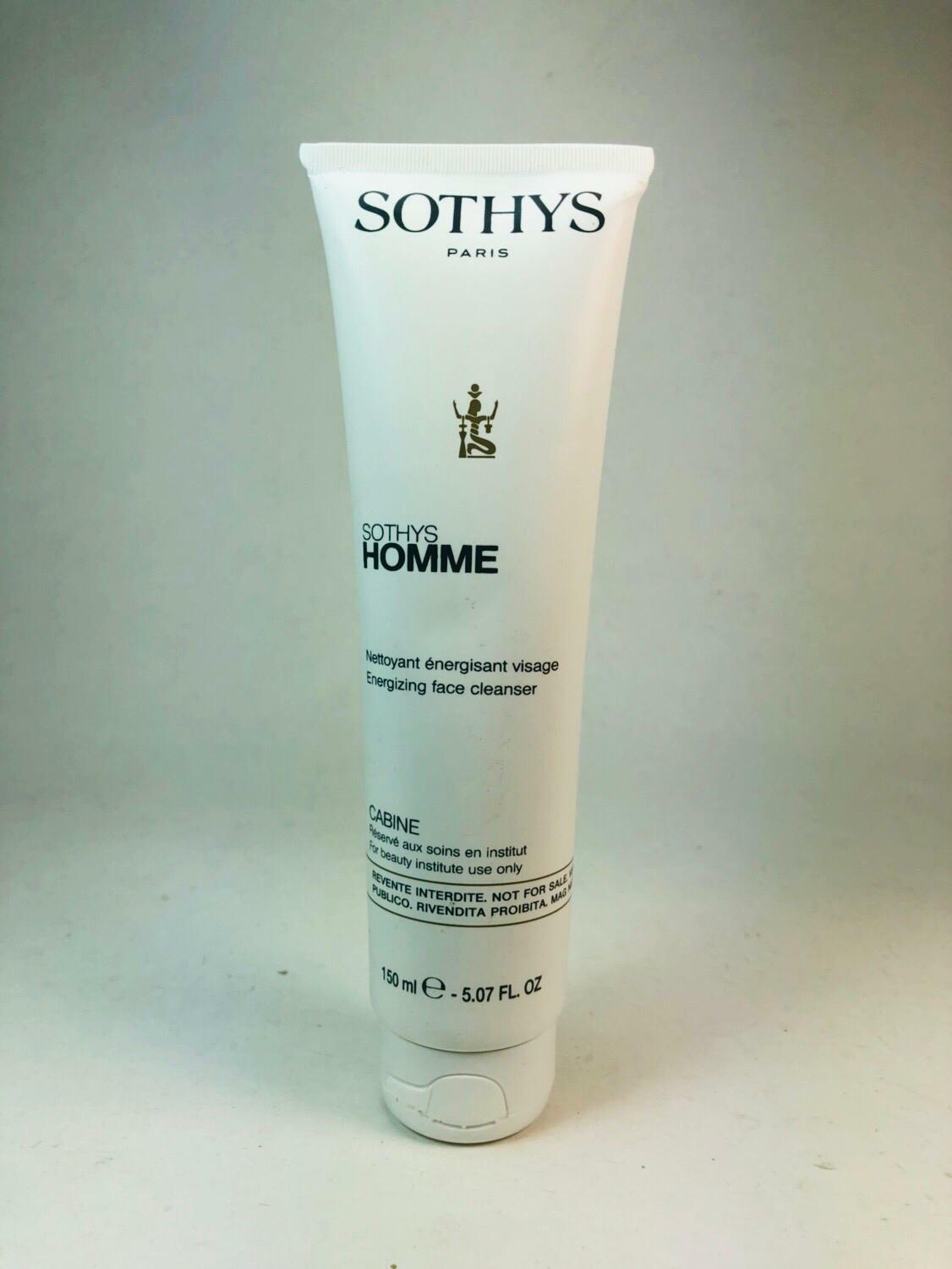 Sothys Homme Energizing Face Cleanser 150ml/5.07oz Prof Brand New