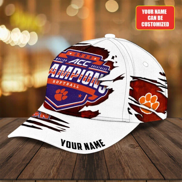 Personalized Clemson Tigers Women’s Softball Classic Cap