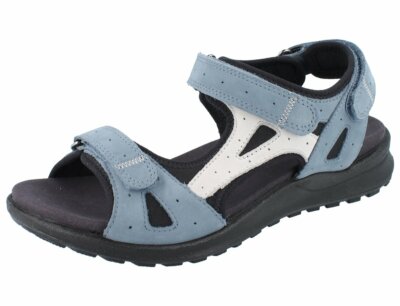 LEGERO Siris Damen Trekking Sandale indaco blau/Nubukleder