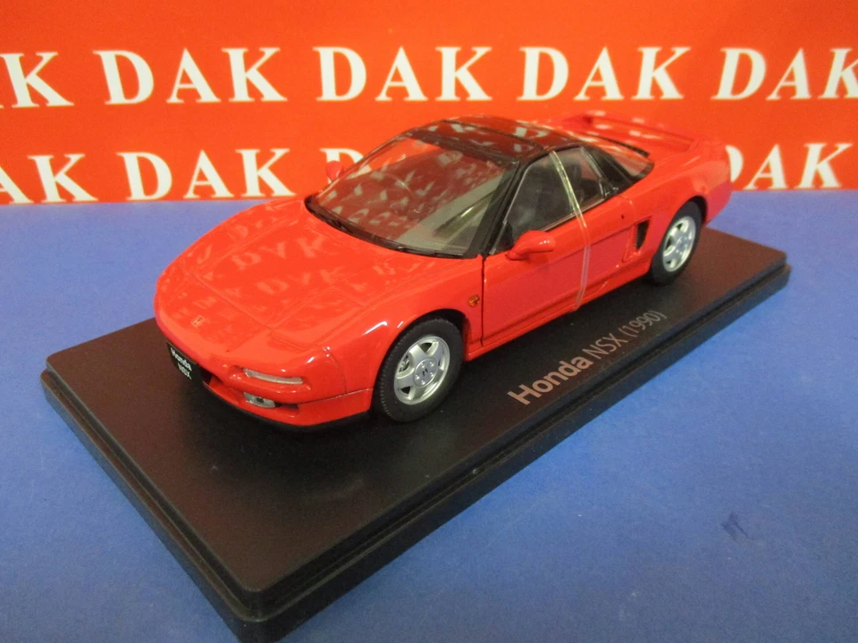 Die cast 1/24 Modellino Auto Honda NSX Red 1990 - Immagine 2 di 4