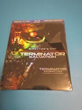 Terminator Salvation Director's Cut 2009 Blu-Ray  New with outer sleeve