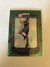 2023 Panini Prizm WNBA - Green Prizm #119 Diamond DeShields