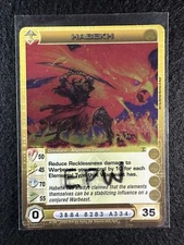 Chaotic TCG 3 Max EPW Habekh 52/200 AU 1st Ed Foil Rare NM/LP