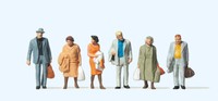 Preiser 14027 Reisende 1:87 Spur H0 Neu Ovp Figuren