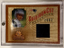 2002 DONRUSS /400 GRIDIRON KINGS CUTS  COLLECTION TOM BRADY GC-53 GAME USED