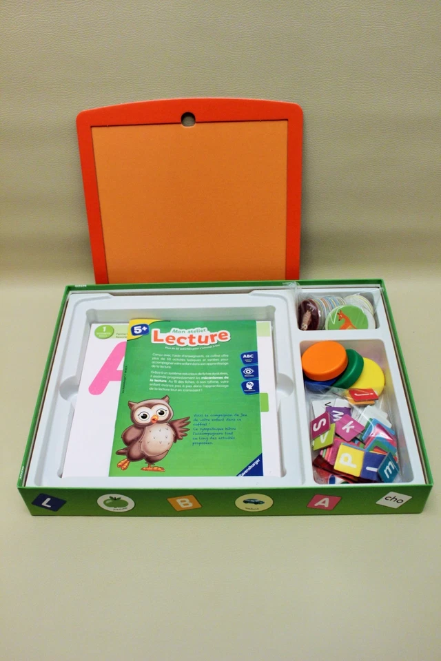 Jeu éducatif Mon Atelier Lecture Ravensburger Nouvelle Edition - parfait état - Photo 2/2