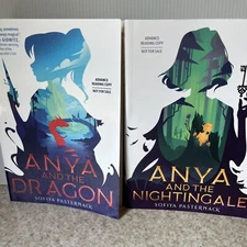 Sofiya Pasternack Lot Anya and the Dragon & Anya and the Nightingale Paperback