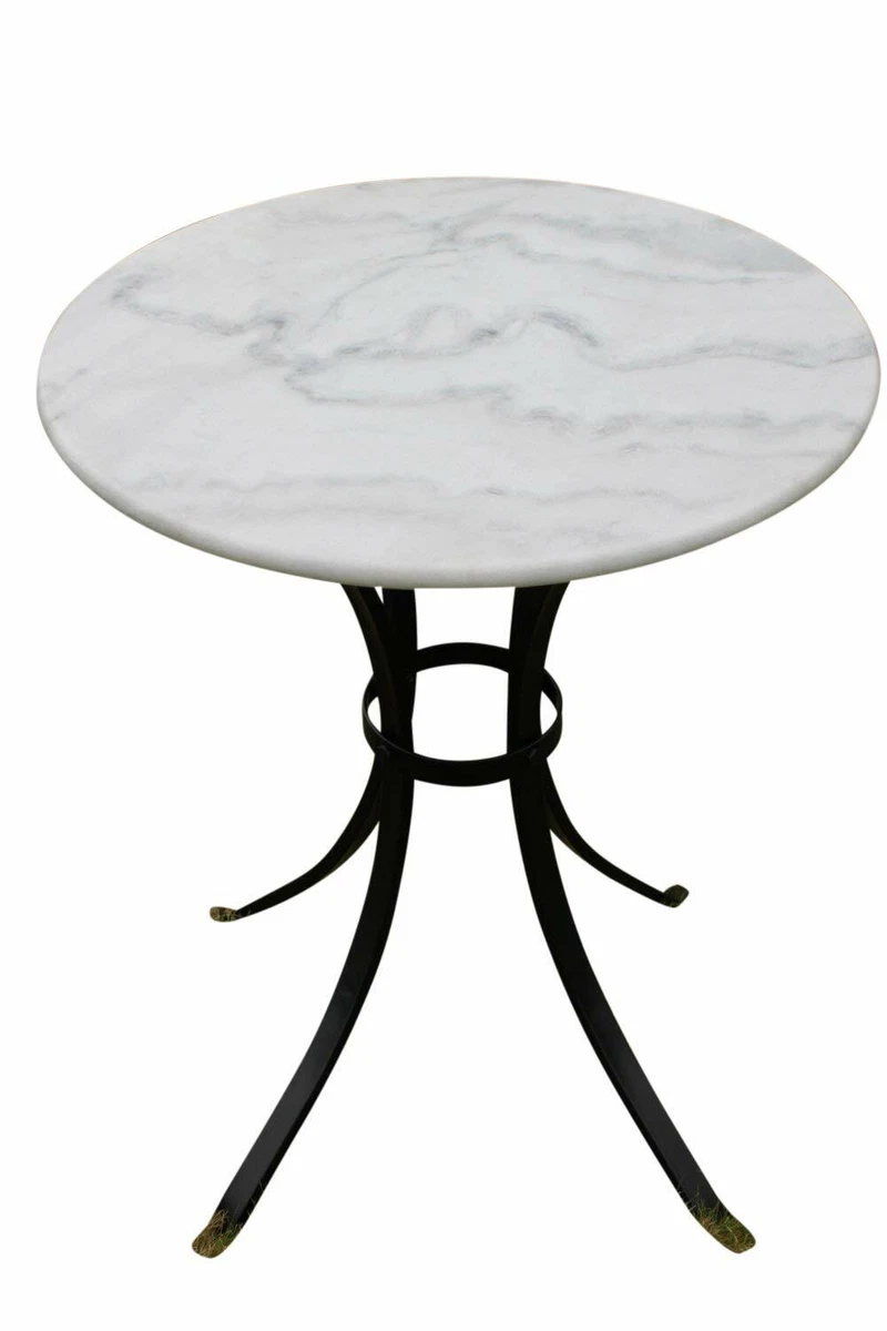 Marble Top Bistro Table 60cms Round For Domestic or Commercial Use