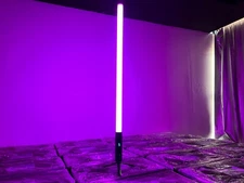 battery powered wireless dmx DJ party stage led 360 rgbwa pixel led tube light