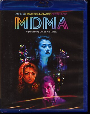 Blu-Ray: MDMA (2017). Annie Q., Francesca Eastwod, Pierson Fode. NEW SEALED!