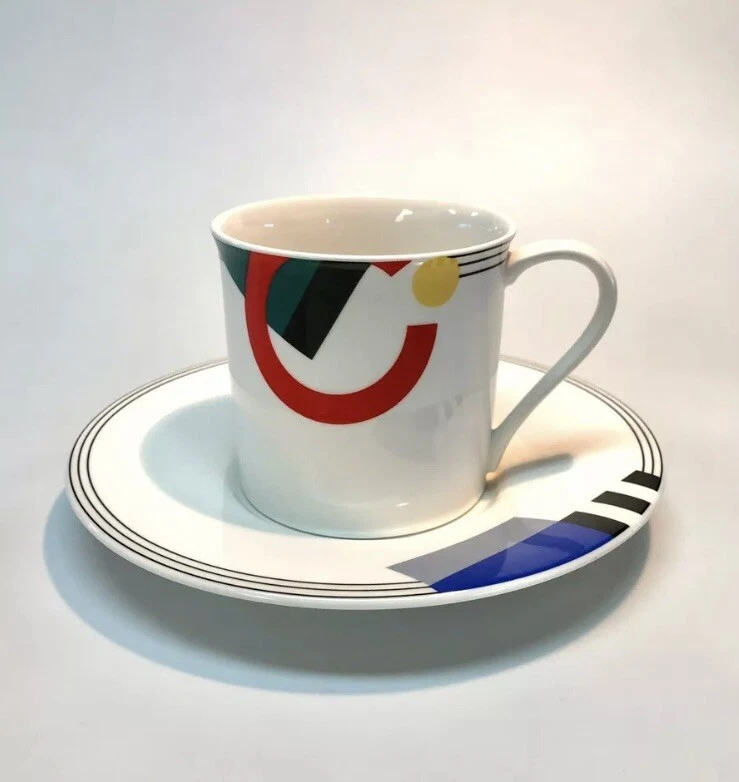 Mikasa Maxima Fine China CAK12 High Spirits 3 Cup Saucers