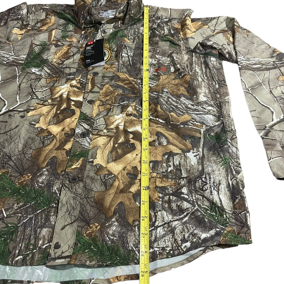 Under Armour UA Men's M Realtree Xtra Camo Hunting Shirt NWT $80 - Image 4 of 4