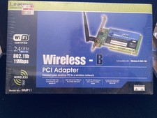 Linksys Instant Wireless PCI Adapter Card Wireless-B 2.4GHz 802.11b - WMP11 NEW