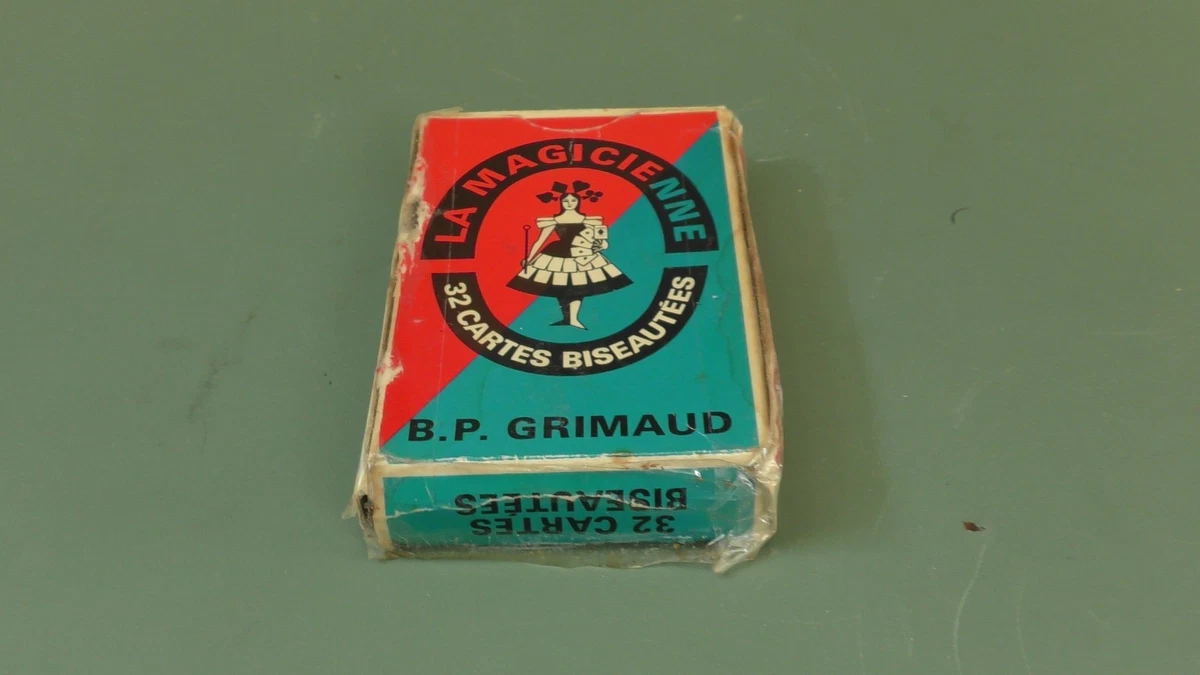 Lot De 100 Jeux De Cartes Anciens - Collection - Grimaud, Héron, Pubs Publicitaires
