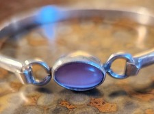 ROSE QUARTZ STERLING SILVER 925 MEXICO VINTAG...