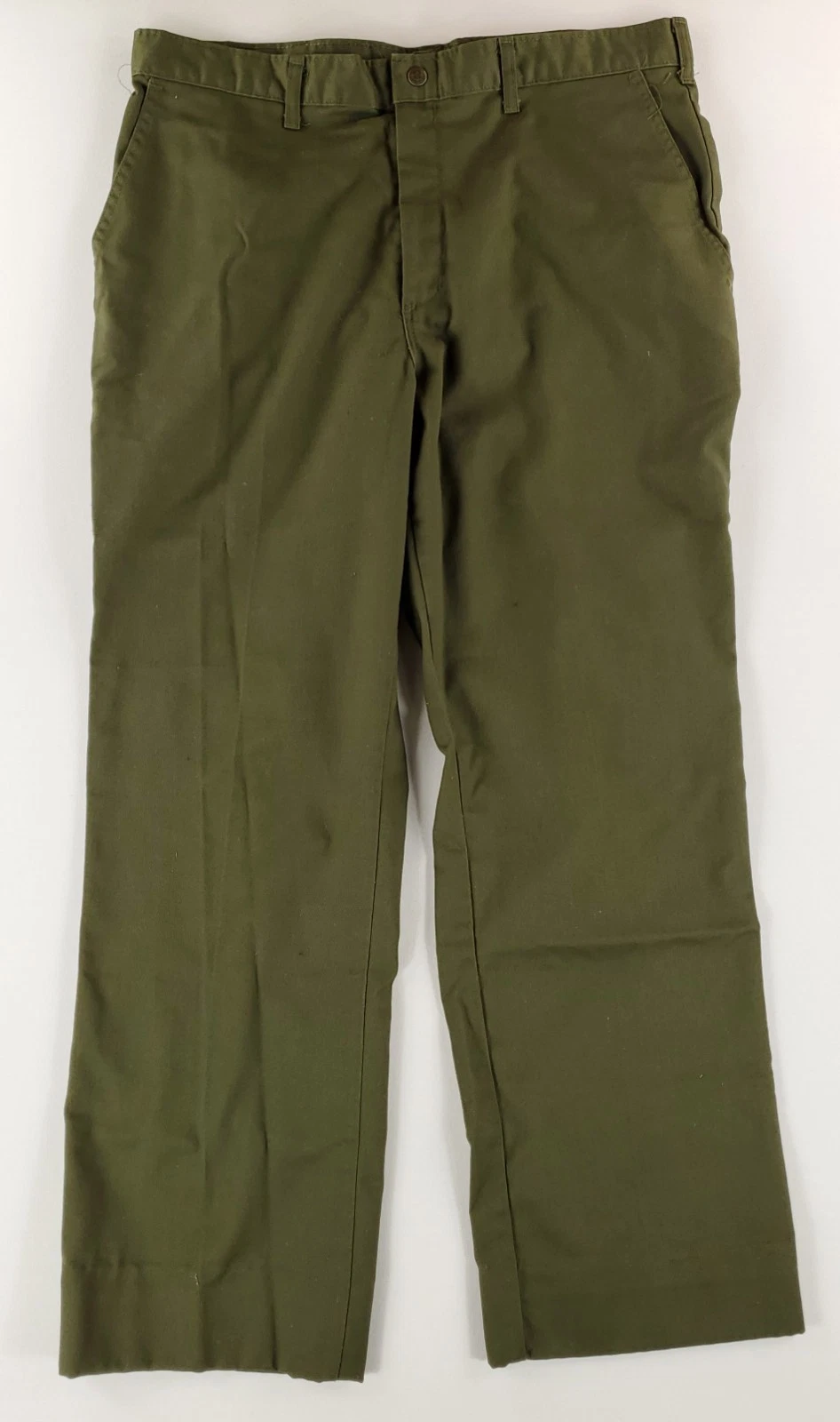 Boy Scouts of America Pants Olive Green Mens 36 (36 x 30 Actual)