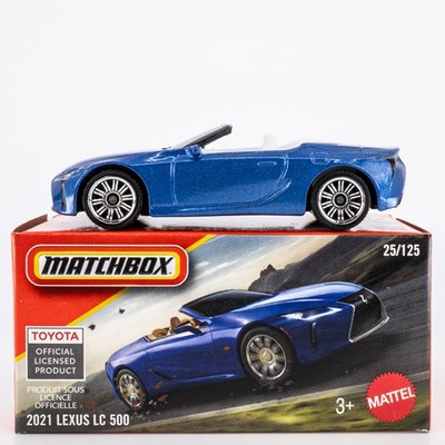 2026 Matchbox Power Grabs #25 2021 Lexus LC 500 STRUCTURAL BLUE