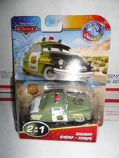 DISNEY PIXAR CARS  COLOR CHANGERS 2025 RACE & RESCUE SHERIFF SHIPPING $5.50