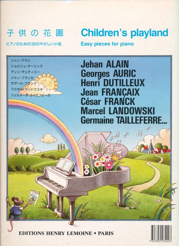 Jardin d'enfants - 38 pièces faciles pour le Piano choisies par M.-R. Clouzot - Photo 3/3