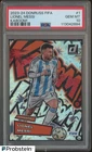 2023-24 Donruss FIFA Soccer Kaboom! #1 Lionel Messi SSP CASE HIT PSA 10